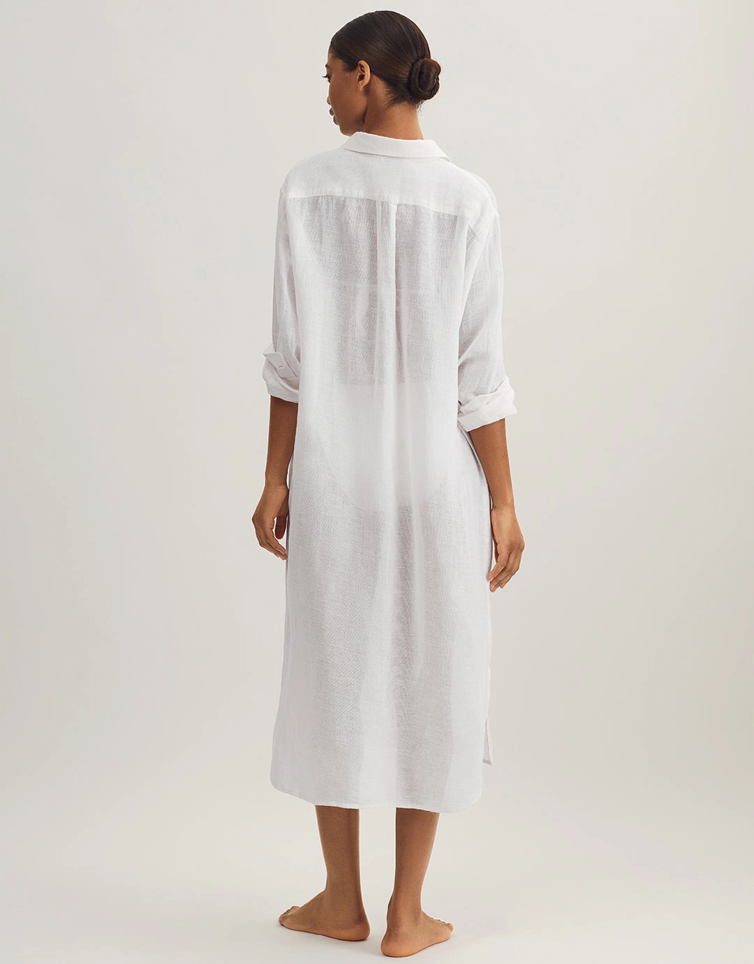 Maxi Boyfriend Shirt - Off White
