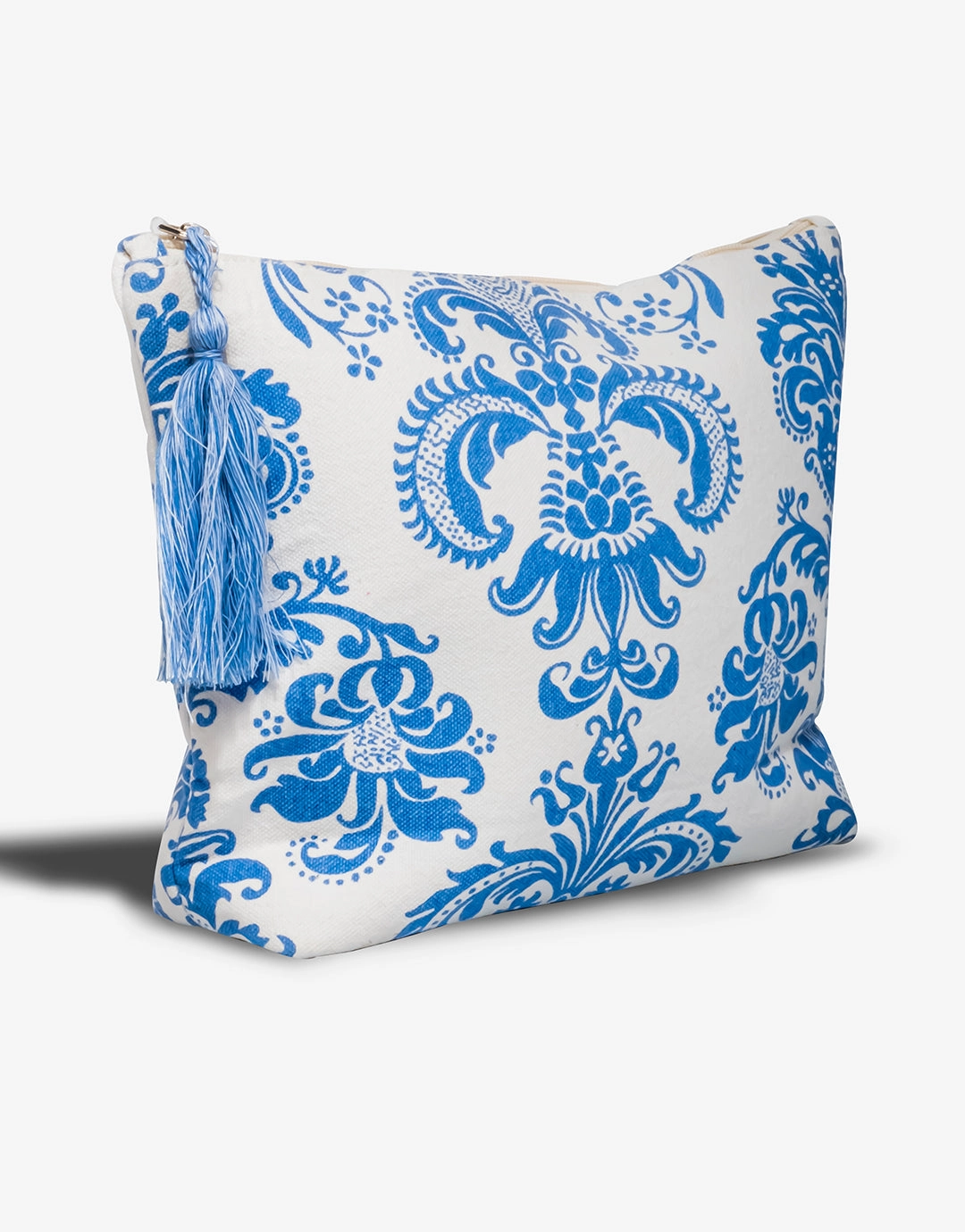 Maya Paisley Clutch Bag - Multi Blue