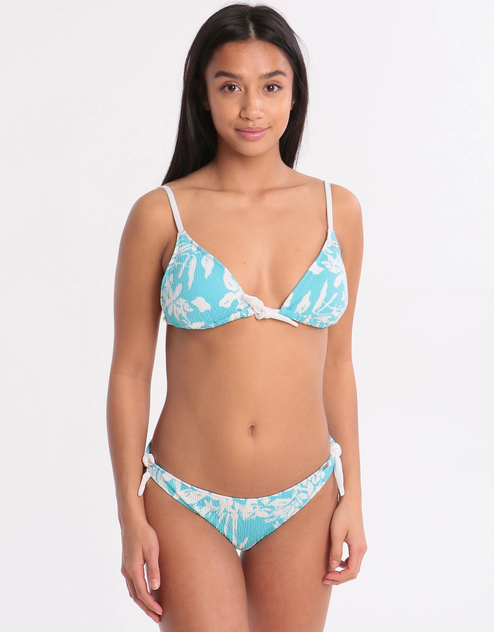 Meadview Mikta Tie Bikini Bottom - Turquoise