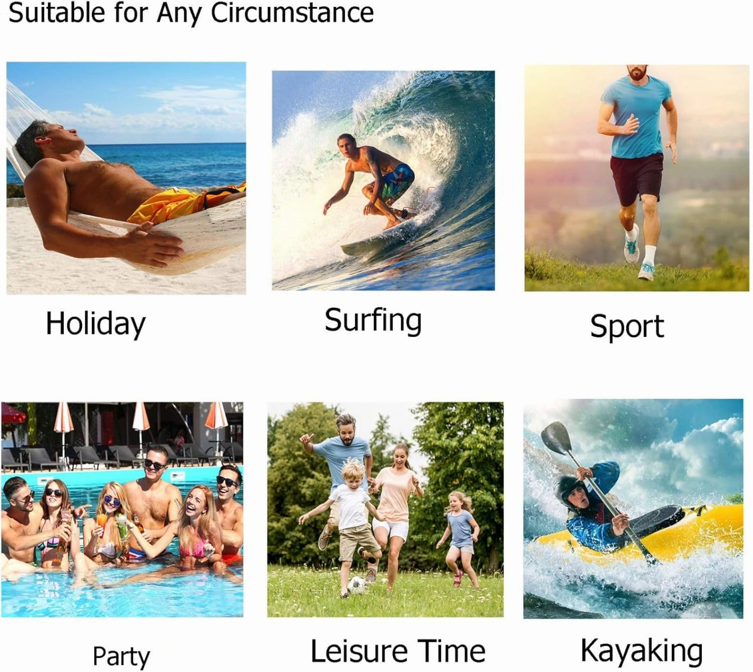 Men's Swim Trunks Board Shorts Quick Dry Swimsuit Swimwear Holiday Party Bathing Suit