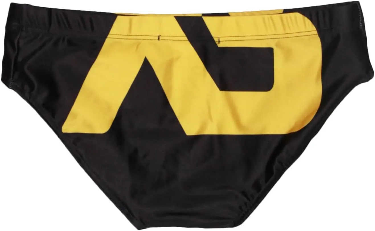 Men's Bikini Swimwear Sexy Low Rise Swimming Briefs with Adjustable Drawstring