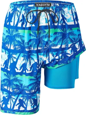 Mens Swim Trunks Quick Dry Board Shorts Bathing Suit for Men Beach Swimwear Breathable Surf Beach Shorts Swimwear