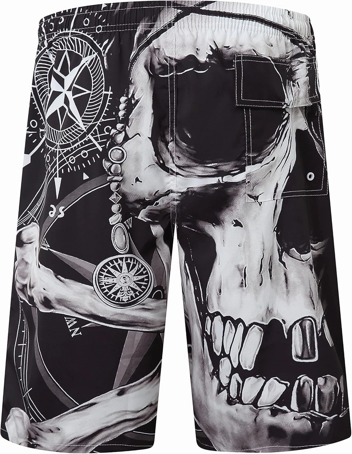 Mens Swim Trunks Quick Dry Board Shorts with Mesh Lining, Breathable Surf Beach Shorts Swimwear Bathing Suits
