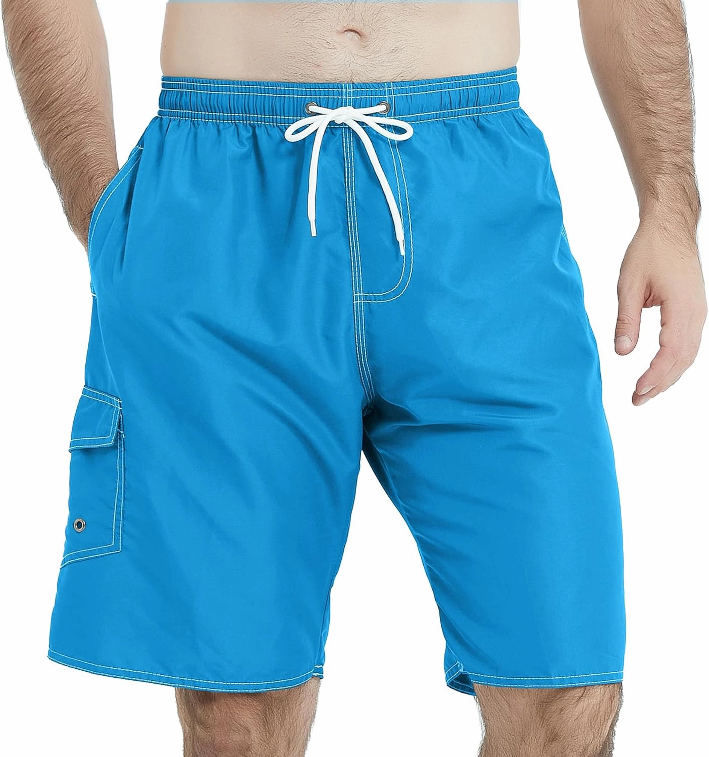 Mens Swim Trunks Swim Shorts Swimming Trunks Swimsuit Quick Dry with Mesh Lining Swimwear
