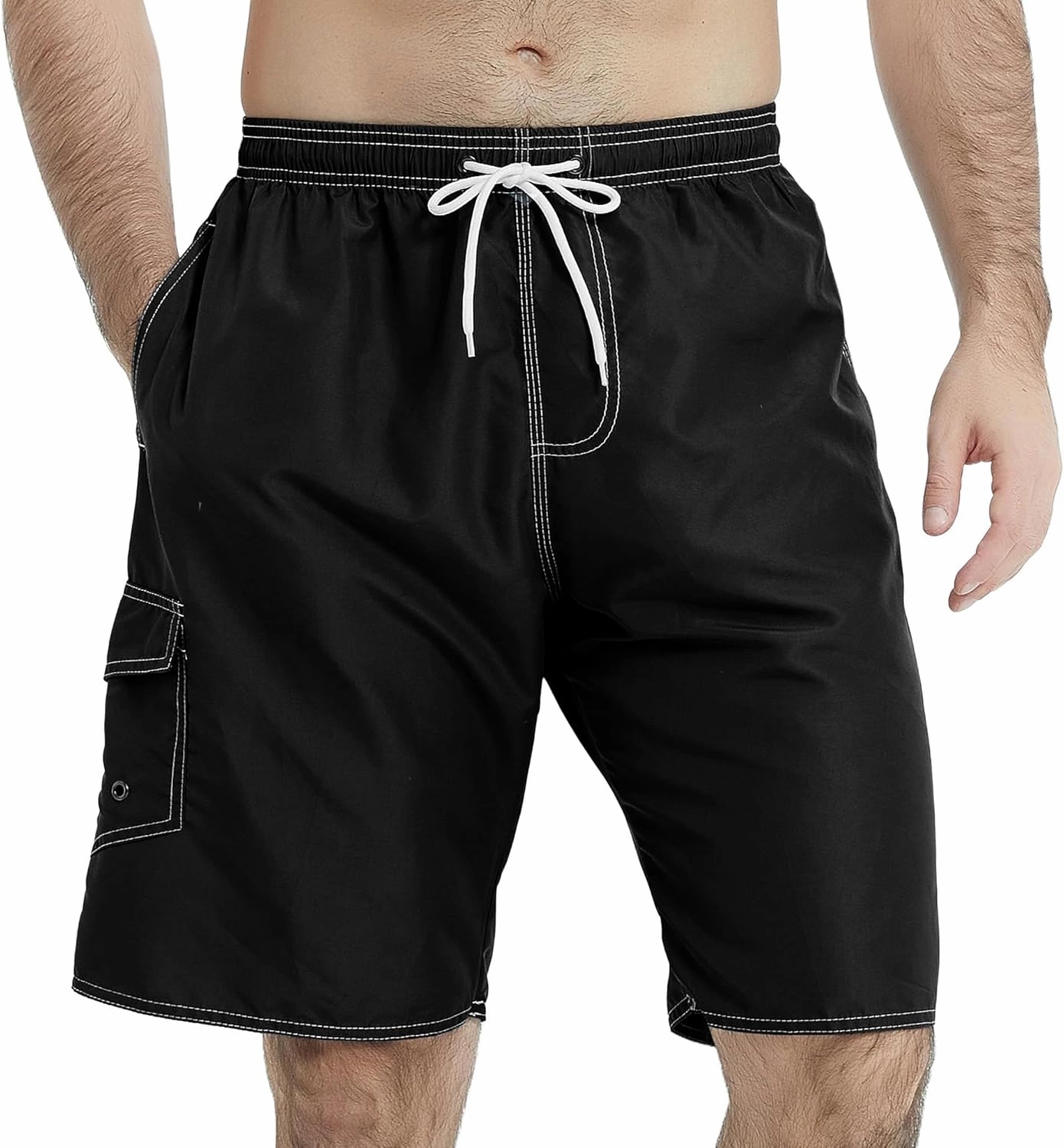 Mens Swim Trunks Swim Shorts Swimming Trunks Swimsuit Quick Dry with Mesh Lining Swimwear