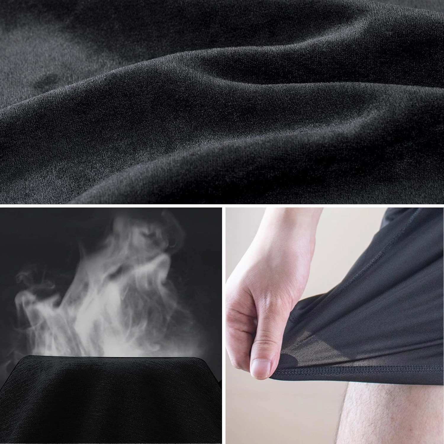 Mens Swimming Shorts with Quick Dry Swim Trunks Bathing Suit 2 in 1 Stretch Beach Swimsuit for Surfing Sport