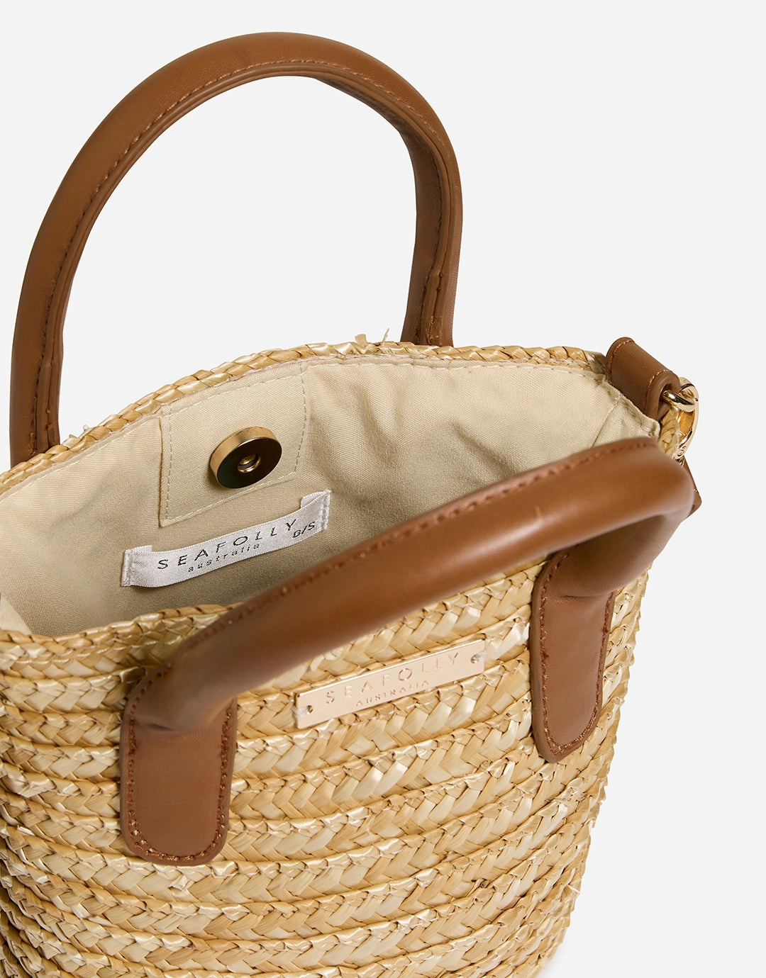 Micro Tote Bag - Natural