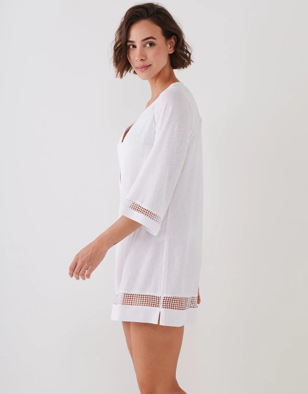 Midi Tunic - White