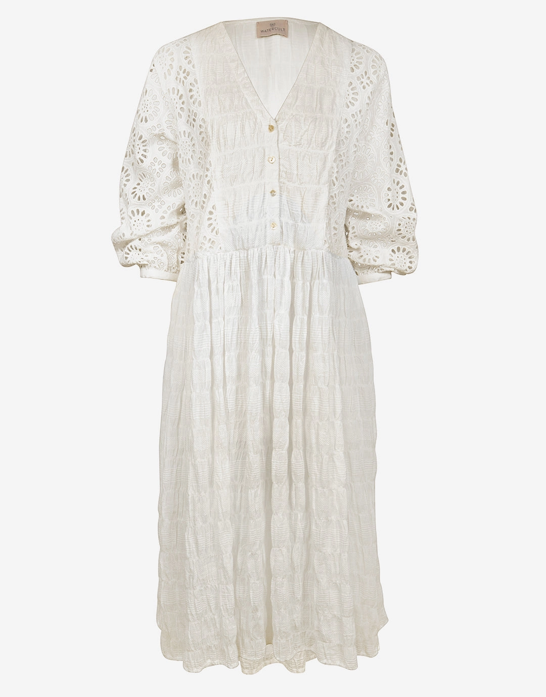 Midi Beach Dress - Optic White