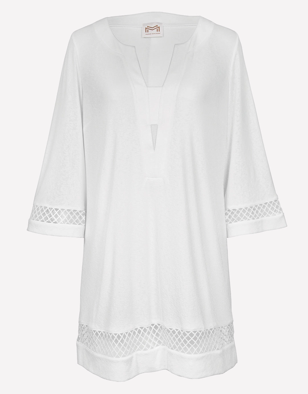 Midi Tunic - Silk White