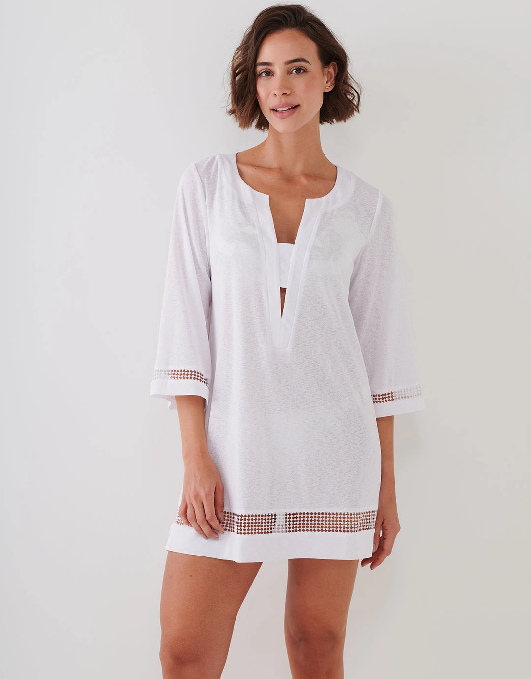 Midi Tunic - White