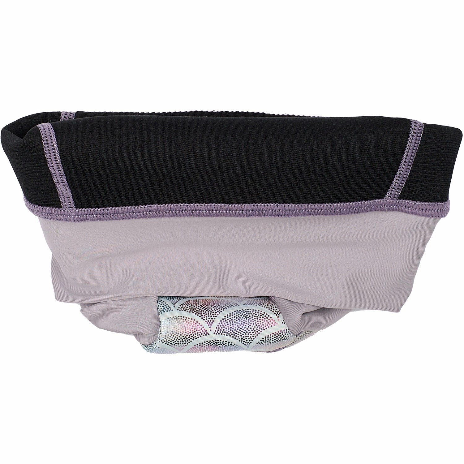 Mikk-Line Lavender Aura AOP Baby Swim Pant Frill Recycled