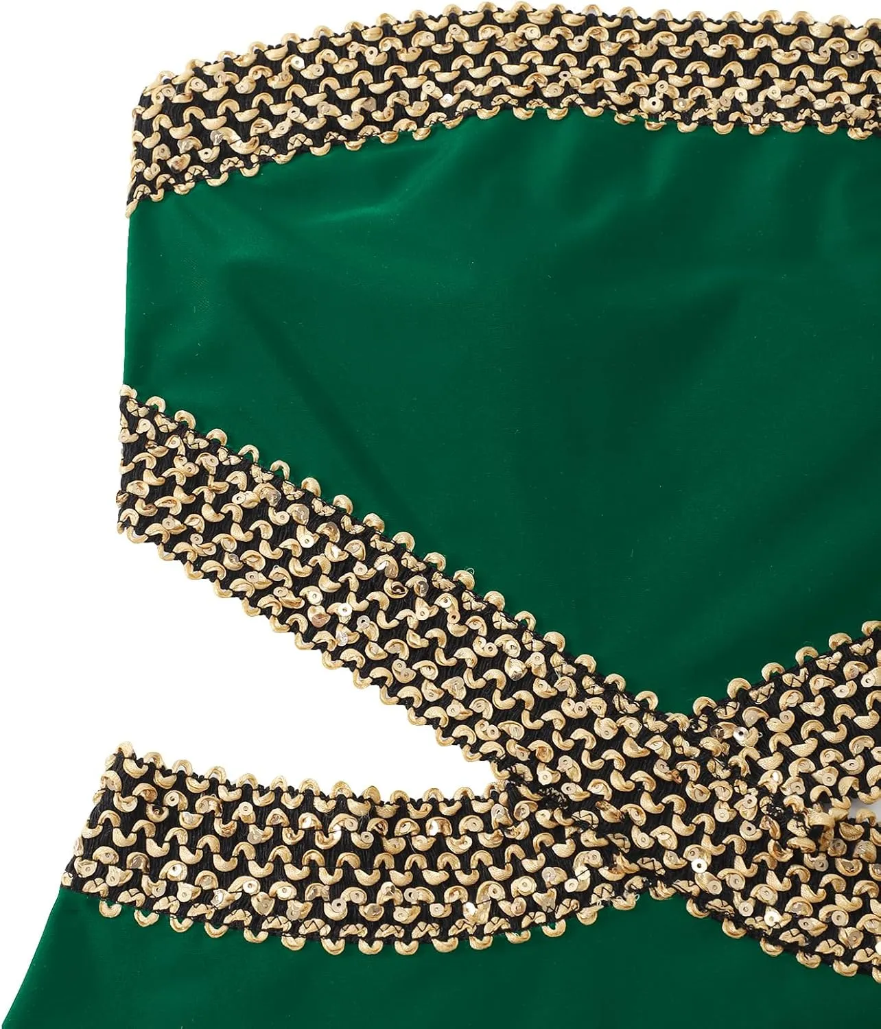 Milumia Women's Stitch Detail Strapless One Piece Swimsuit Cut Out Bandeau Bathing Suit