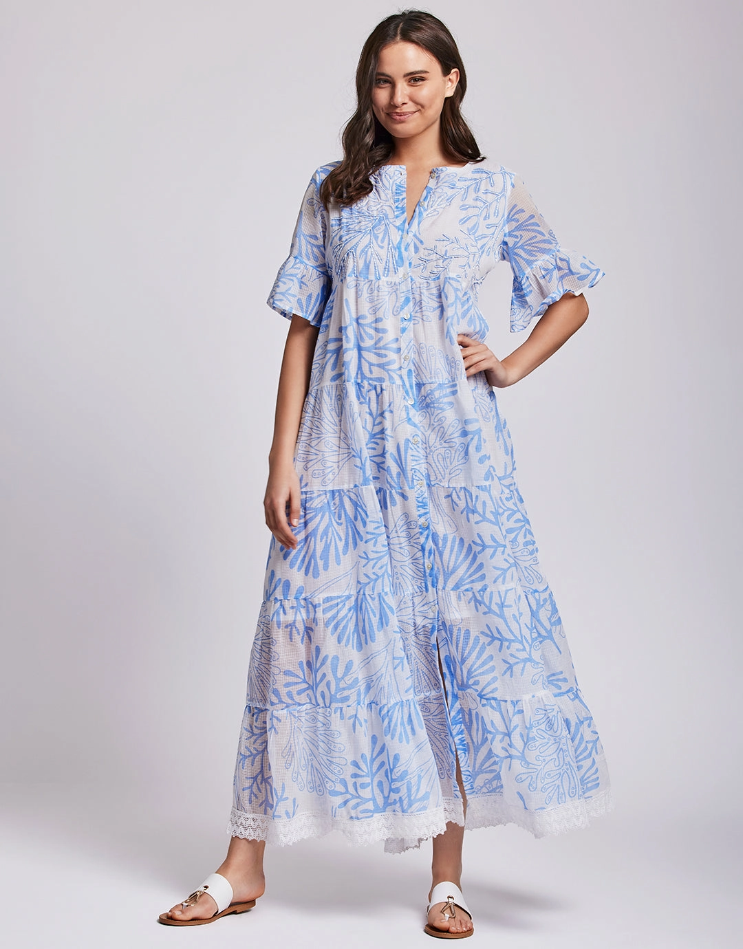 Miriam Maxi Dress - Blue