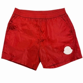 Moncler Swimwear Boxer Mare Red