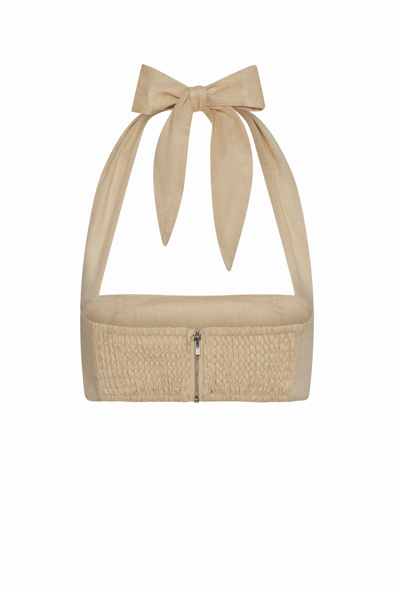 Montserrat Top - Vanilla Linen