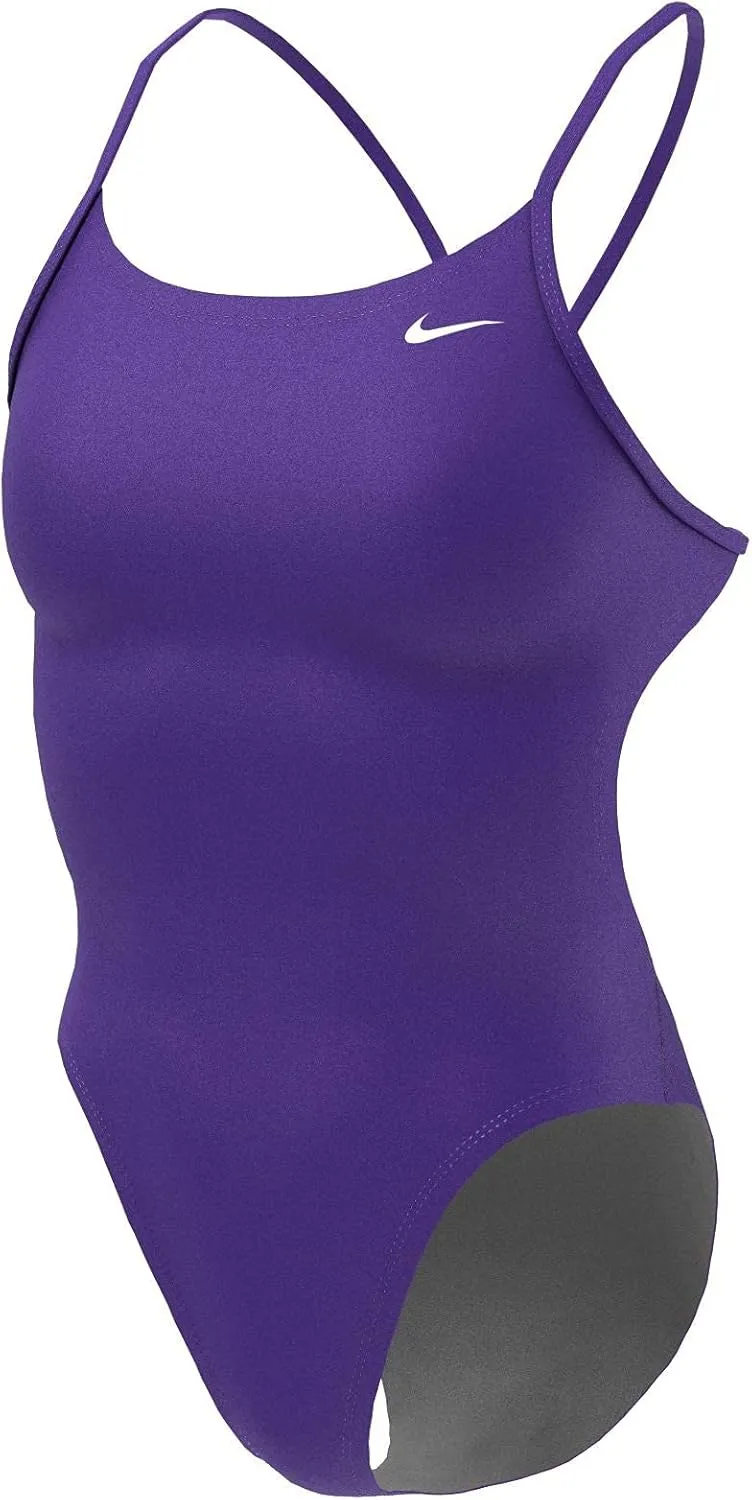 Nike Swim Women's Hydrastrong Solid Cutout One Piece