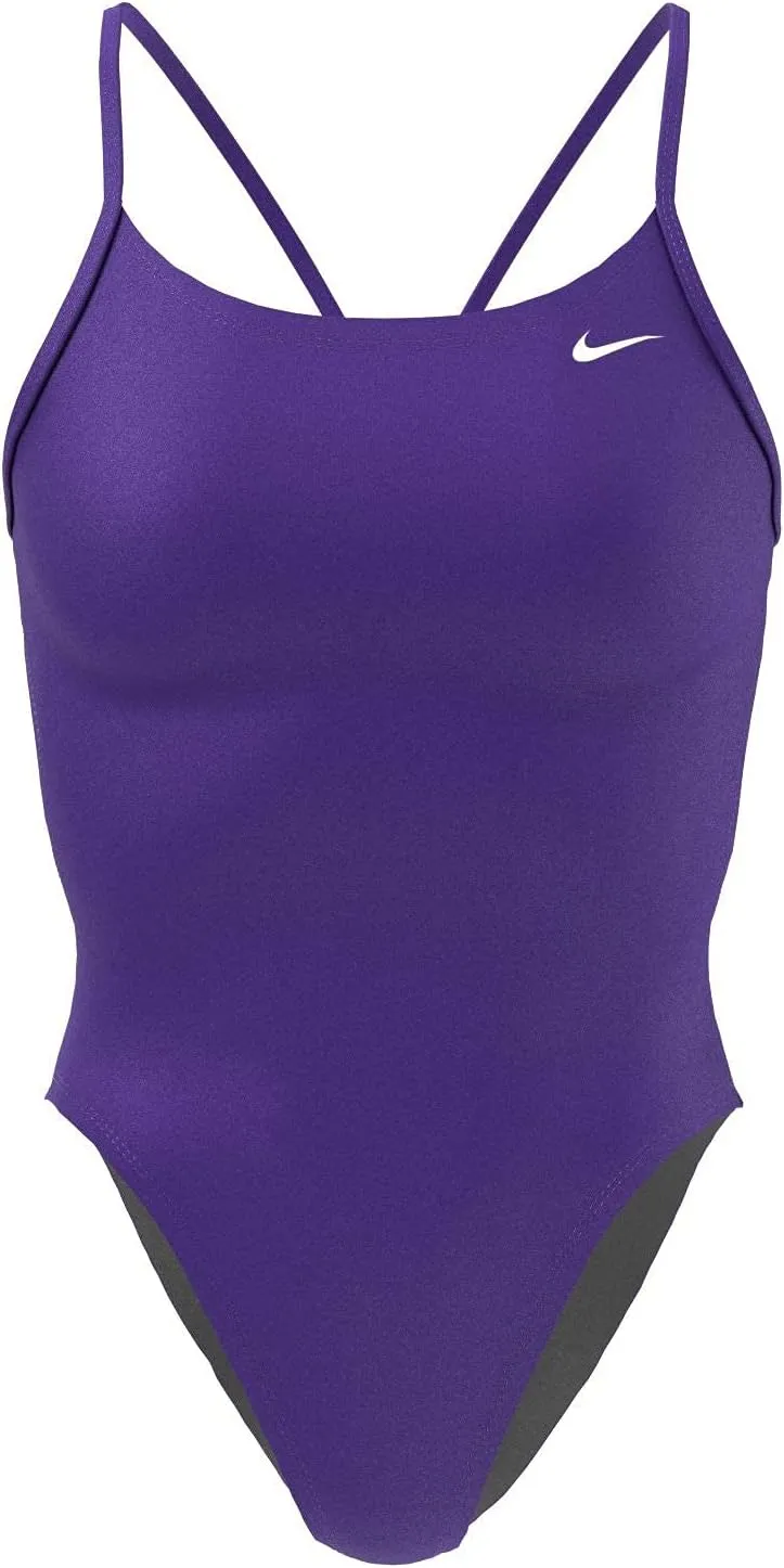 Nike Swim Women's Hydrastrong Solid Cutout One Piece