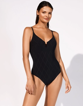 Noircraft Moulded Swimsuit - Black