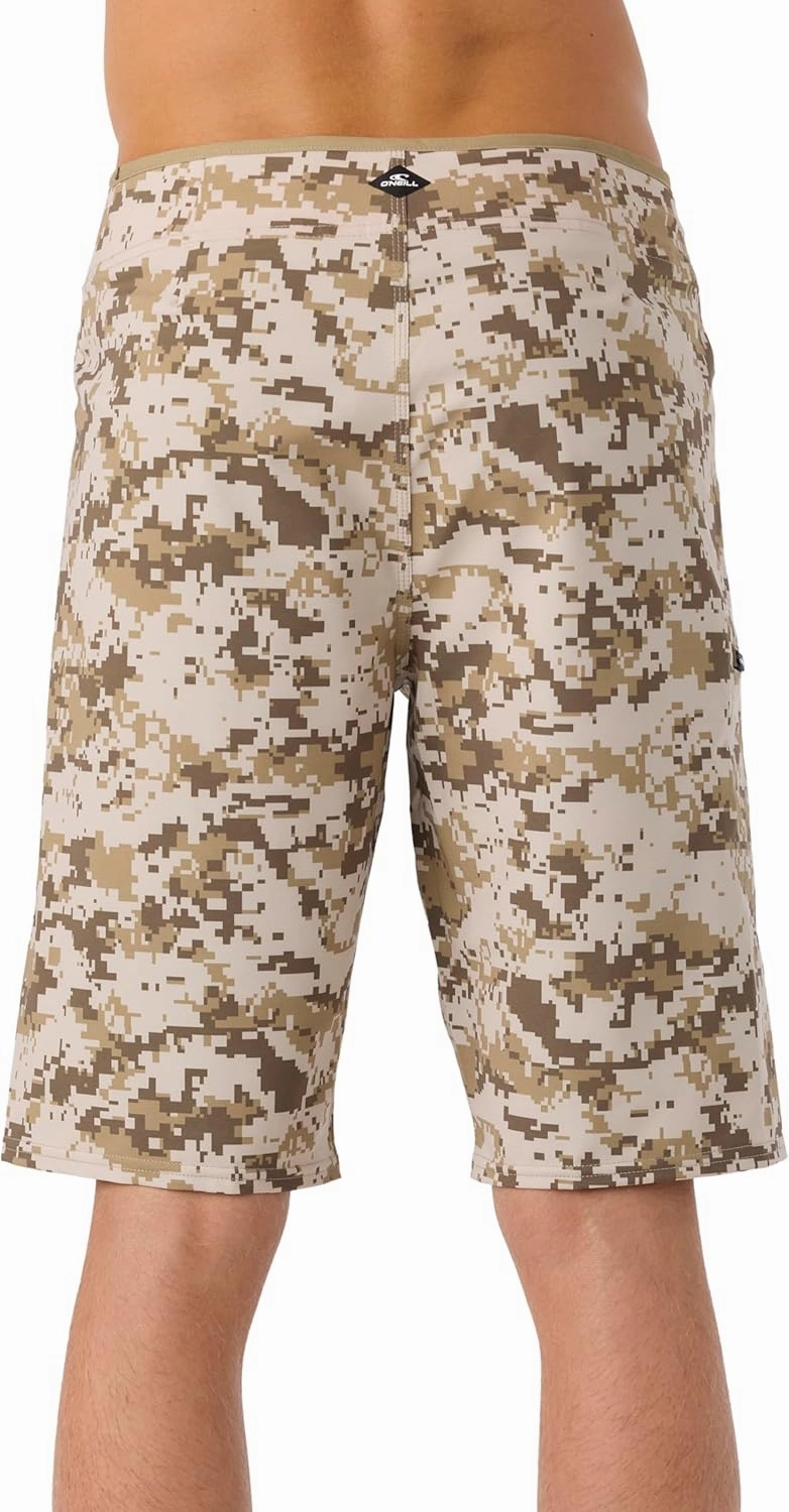 O'NEILL Men's Board Shorts 21 Inch Outseam GI Jack - Quick Dry Board Shorts Men's, Mens Board Shorts for Beach & Surfing