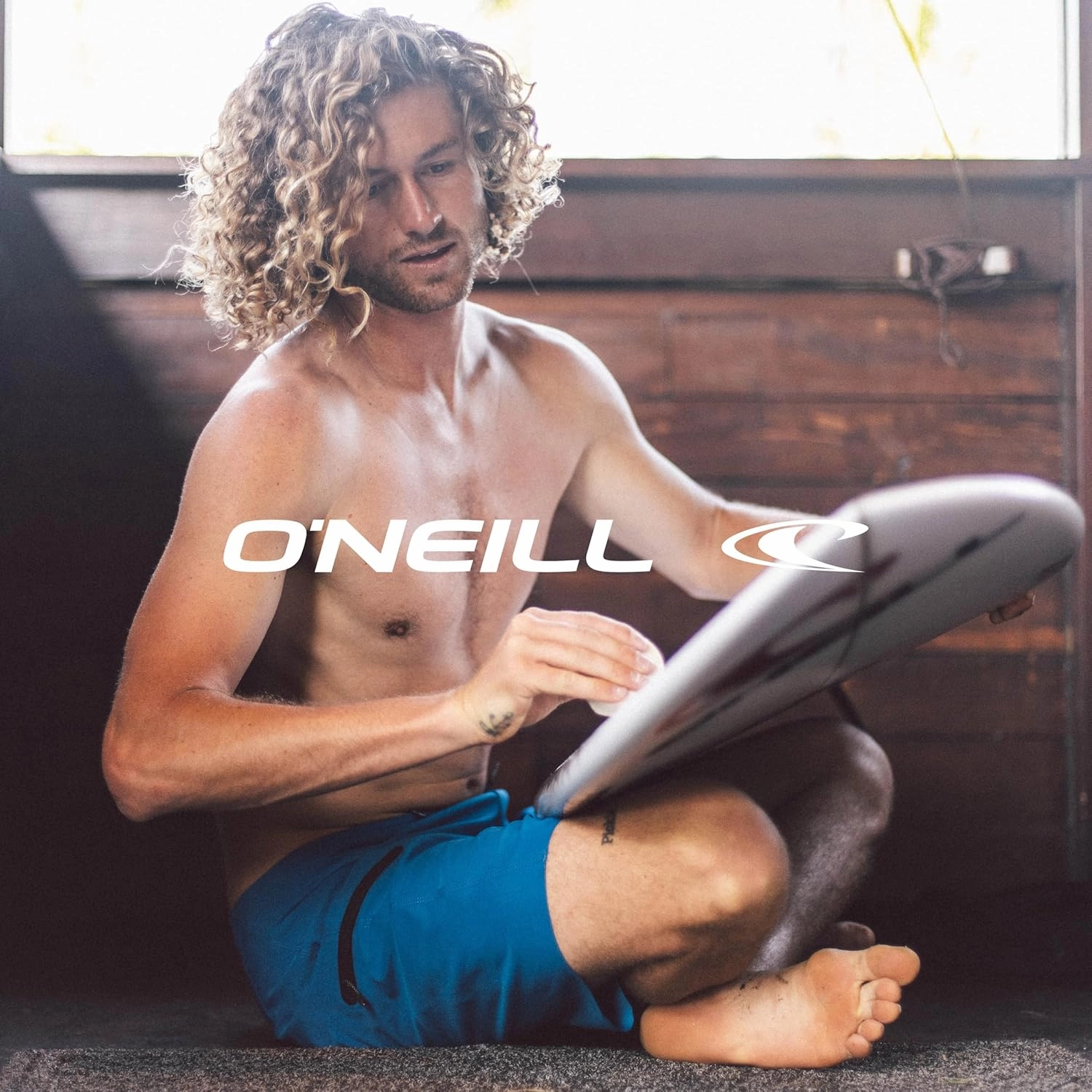 O'NEILL Men's Board Shorts GI Jack 20 Inch Outseam, Quick Dry Men's Board Shorts for Surf and Water Activities
