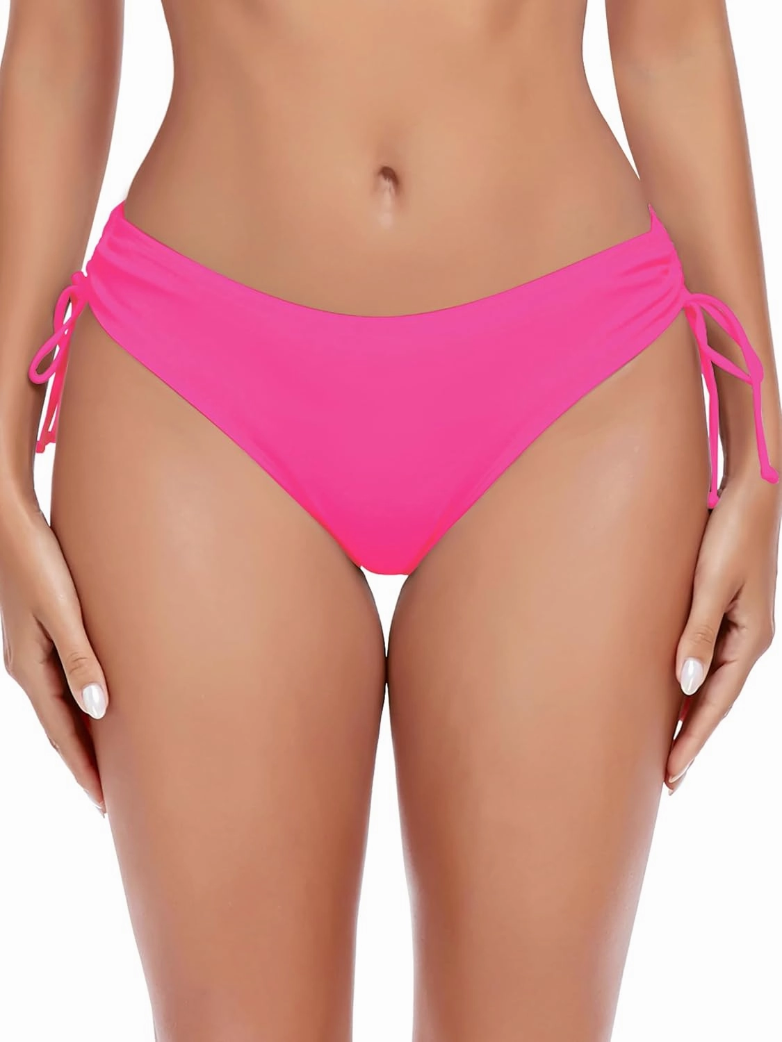 Ocean Blues Women's Full Coverage Swim Bottom Tie Sides Bikini Bottom