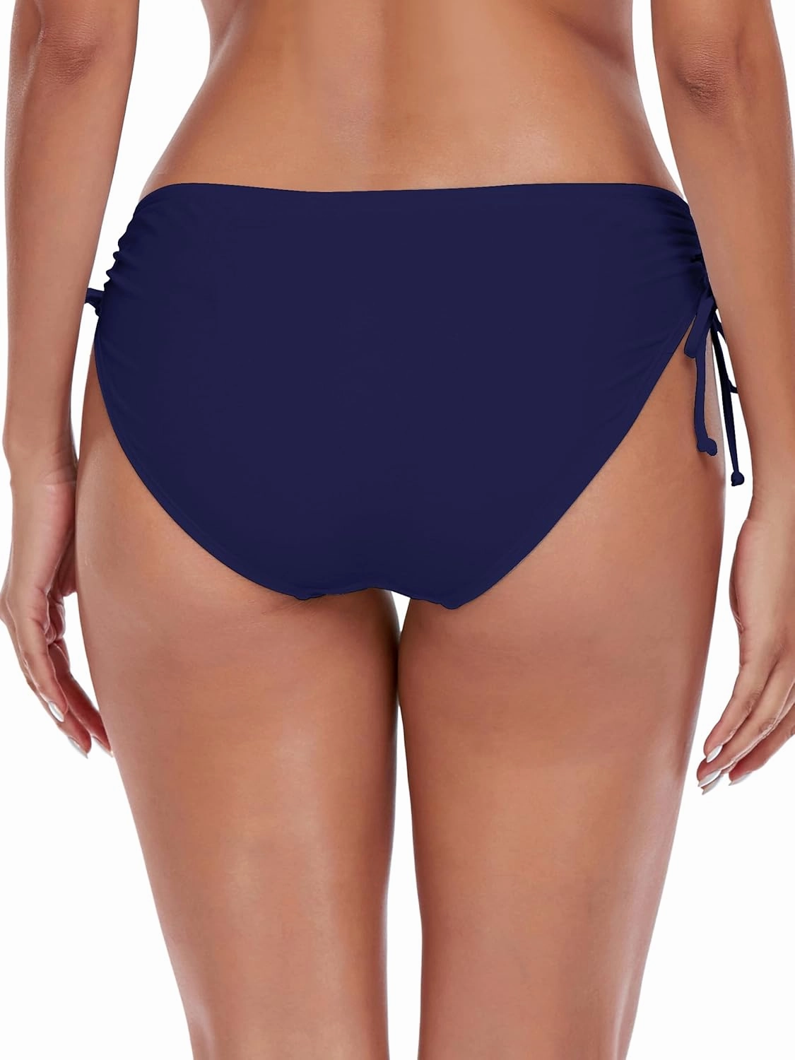Ocean Blues Women's Full Coverage Swim Bottom Tie Sides Bikini Bottom