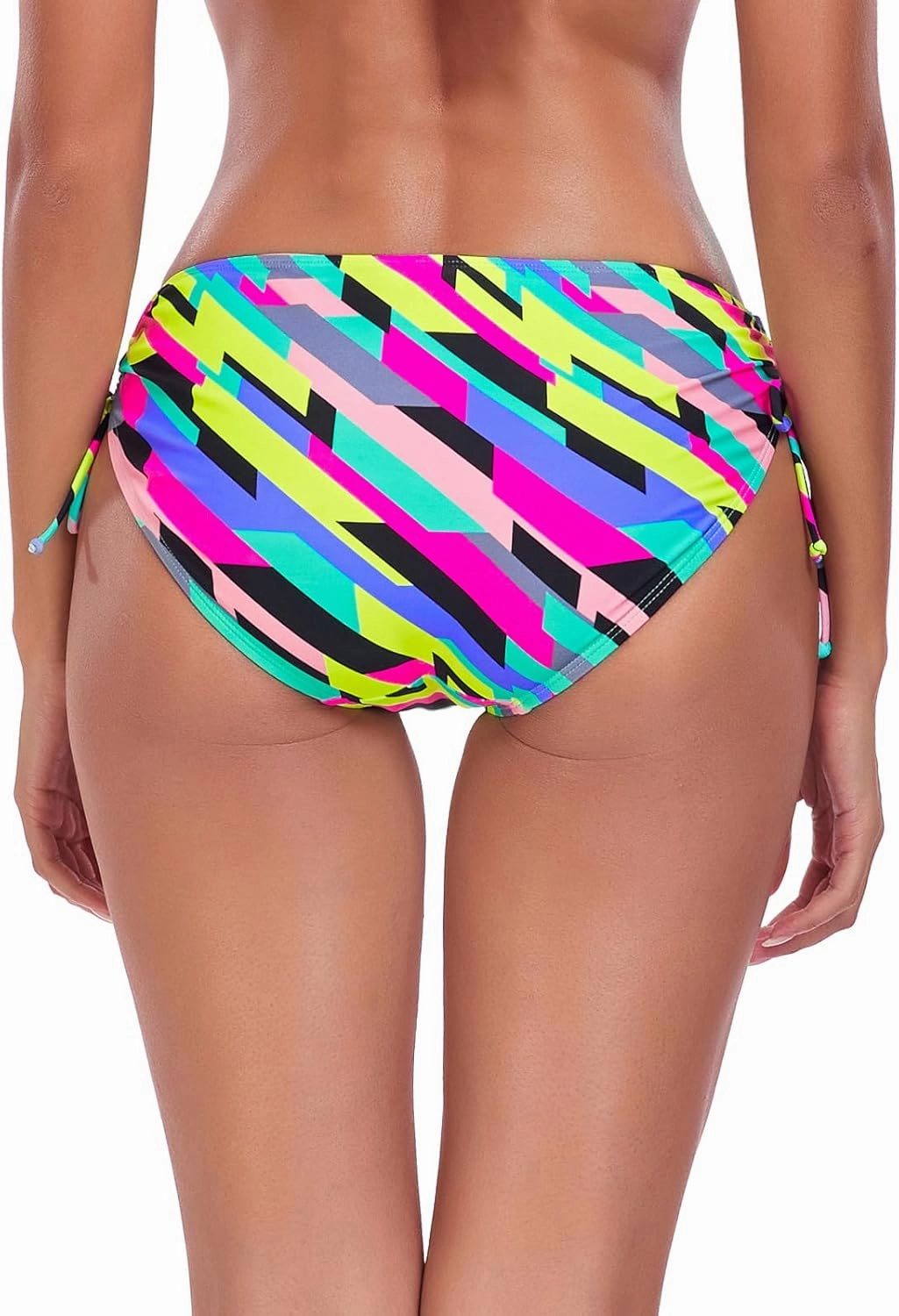 Ocean Blues Women's Full Coverage Swim Bottom Tie Sides Bikini Bottom