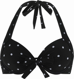 Ocean Blues Women's Push Up Bikini Top Halter Swimsuit Top