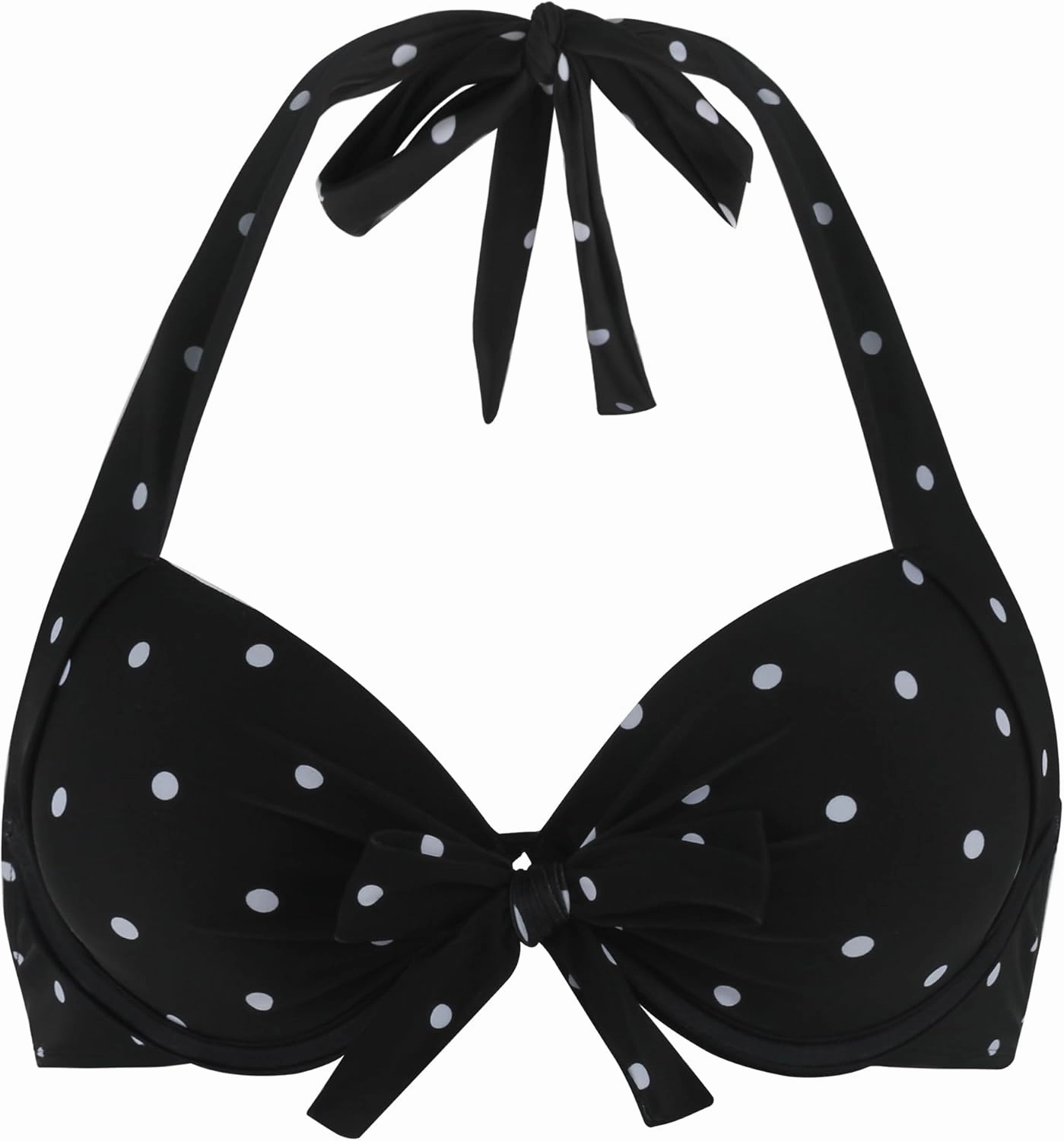 Ocean Blues Women's Push Up Bikini Top Halter Swimsuit Top