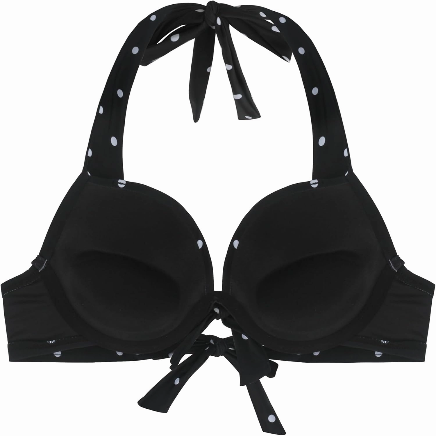 Ocean Blues Women's Push Up Bikini Top Halter Swimsuit Top