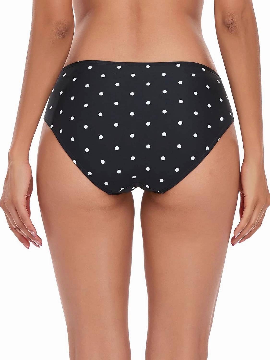 Ocean Blues Women's Strappy Bikini Bottom Full Coverage Swim Briefs