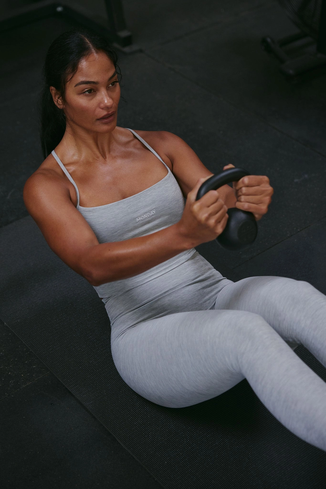 Olympic Tank - Heather Grey
