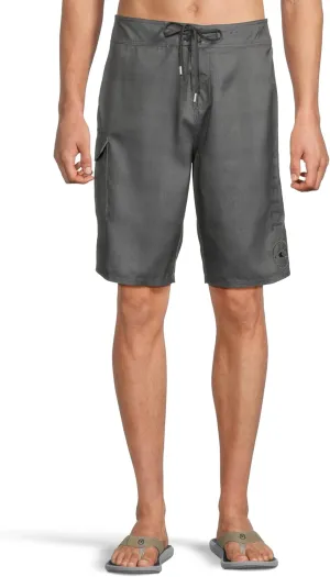 O'NEILL Men's 21 Inch Geo Print Boardshorts - Water Resistant Swim Trunks for Men with Quick Dry Stretch Fabric and Pockets