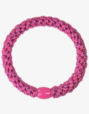 Original Hair Tie - Electric Pink Glitter
