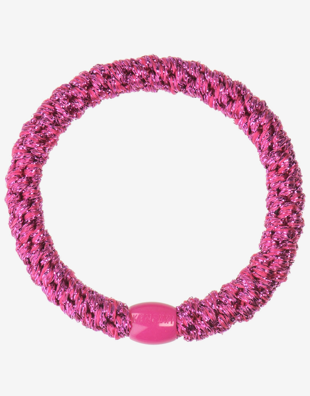 Original Hair Tie - Electric Pink Glitter
