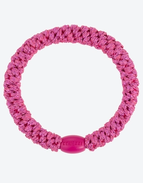 Original Hair Tie - Strong Pink Glitter