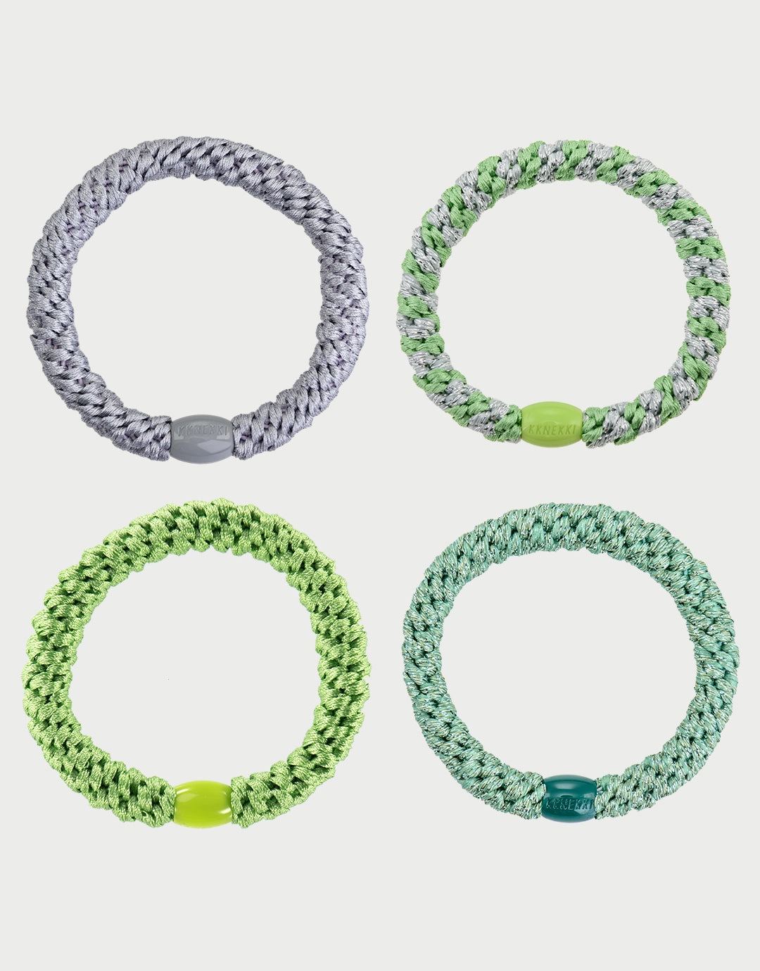 Original Hair Tie Bundle - Pale Greens
