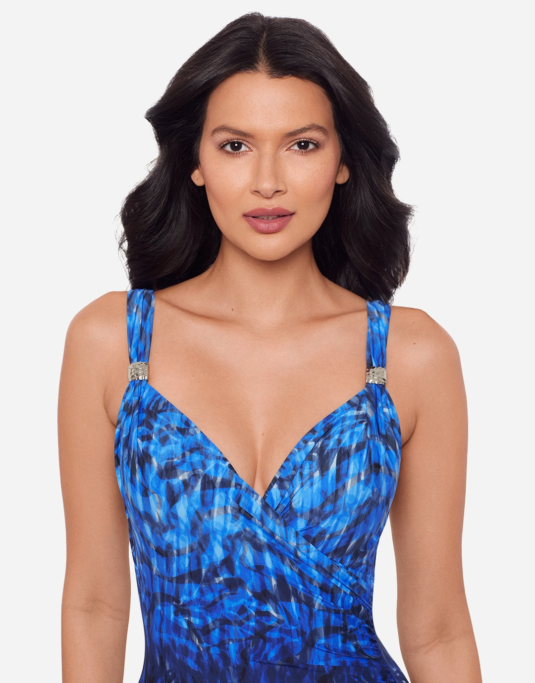 Paka Mayan Siren Swimsuit - Blue/Black