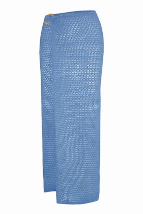 Palermo Skirt - Azure Lace Crochet