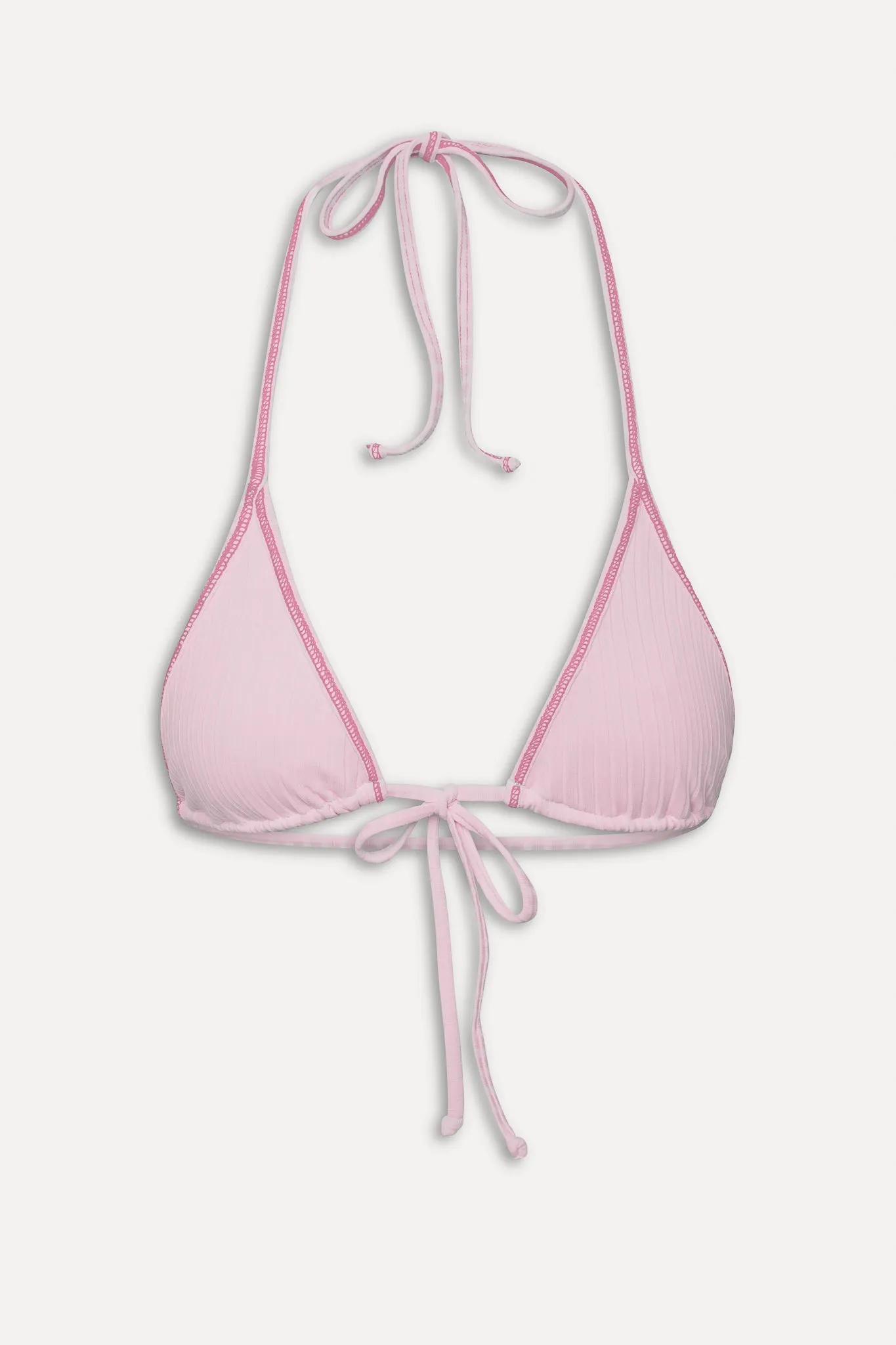 Paradise Halter Bikini Top - Strawberries & Cream