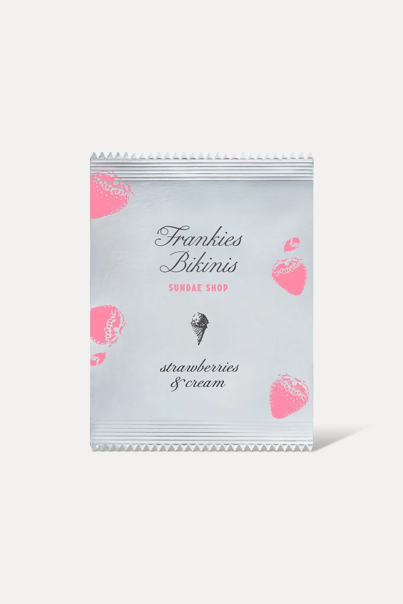 Paradise Halter Bikini Top - Strawberries & Cream