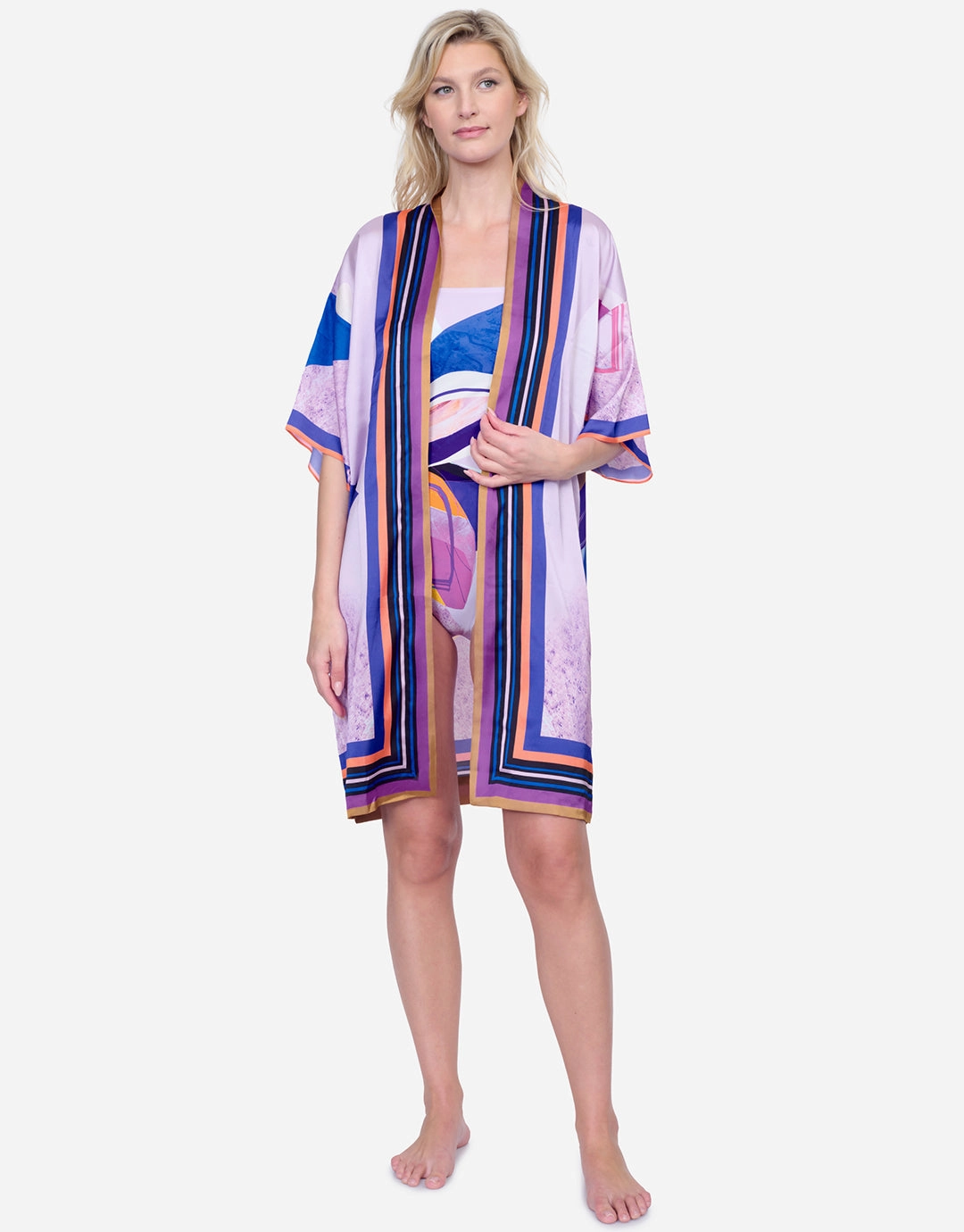 Paradiso Belted Kimono - Multi