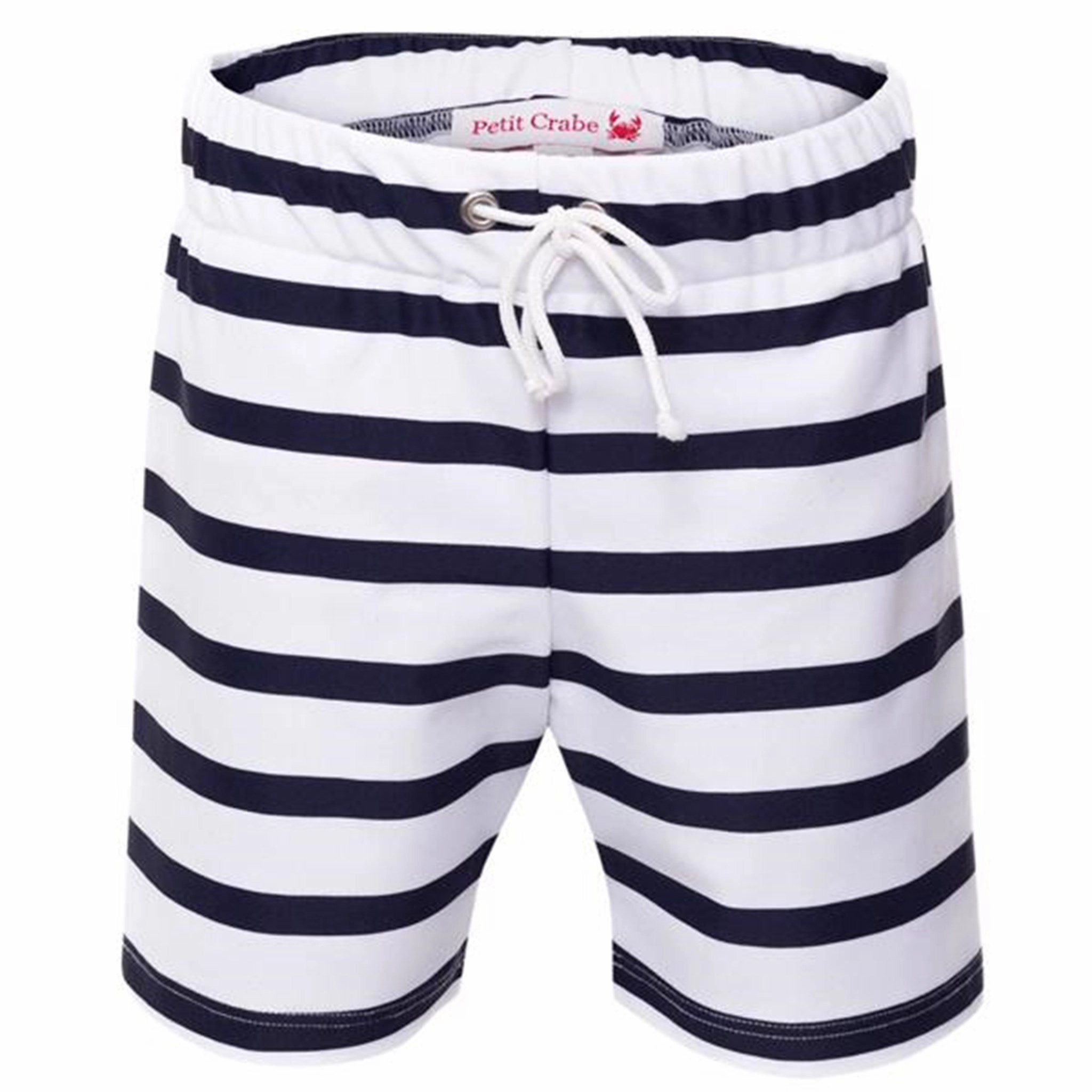 Petit Crabe White/Blue Alex UV Shorts