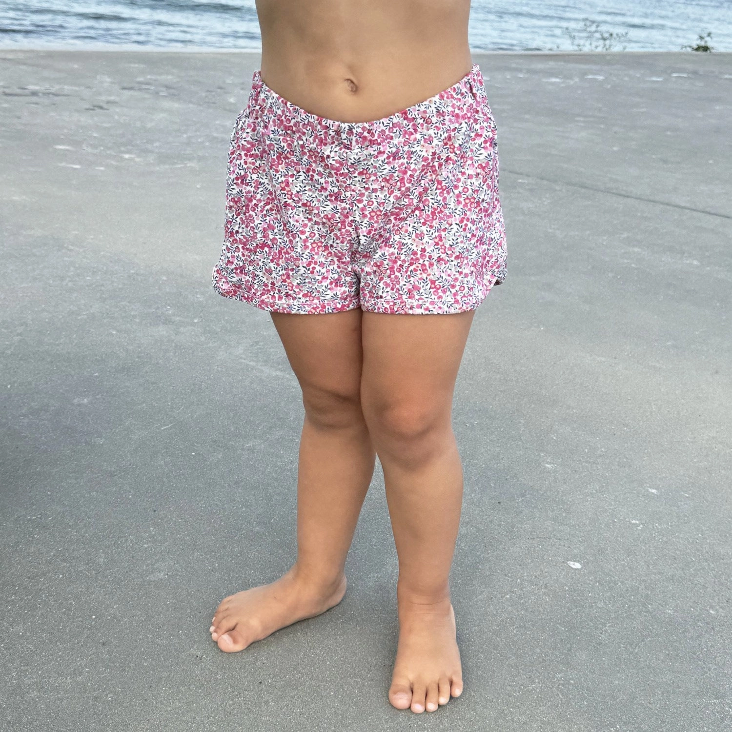 Petit Crabe Wiltshire Bud Alexa Swim Shorts - Made With Liberty Fabric