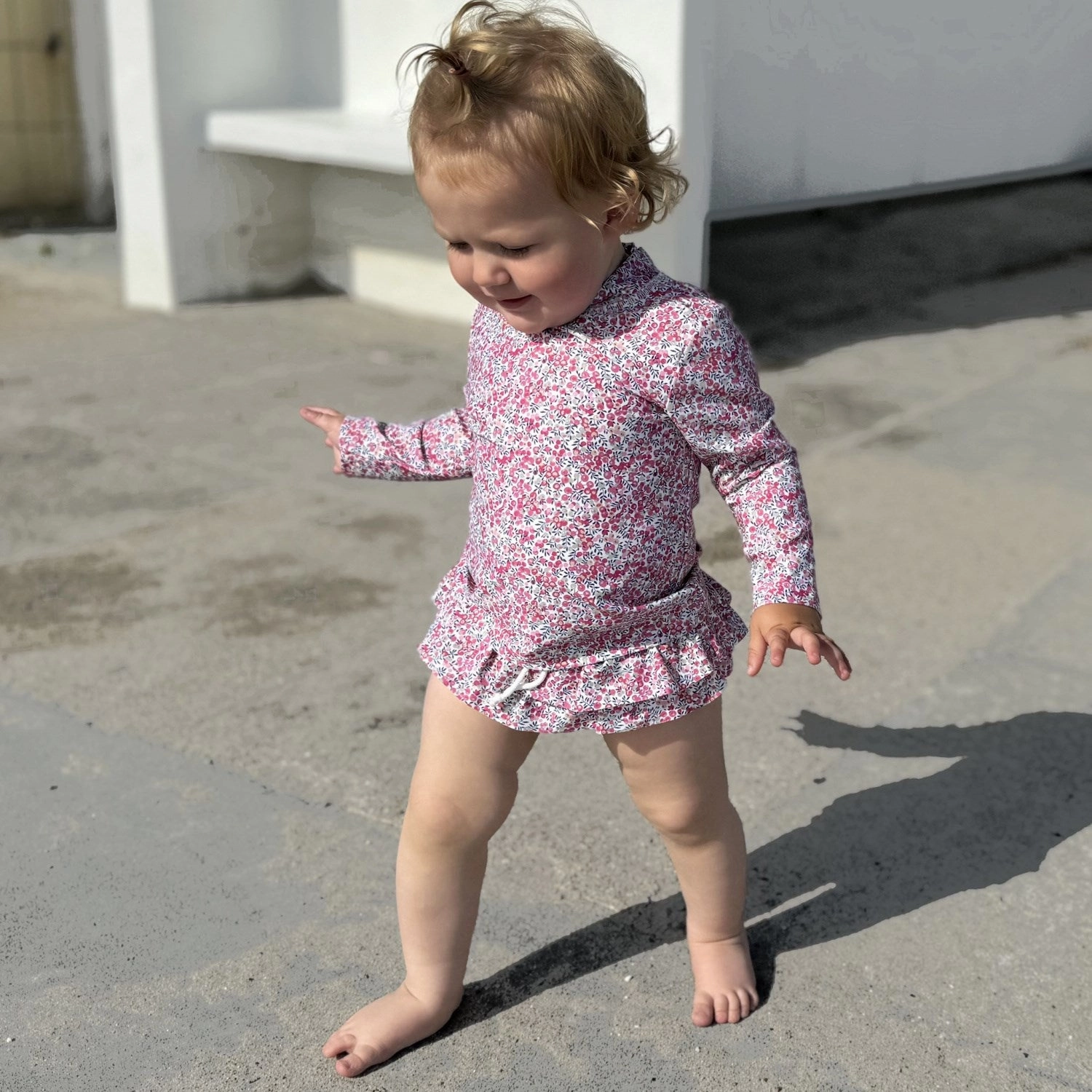 Petit Crabe Wiltshire Bud Ida Swim Nappy - Made With Liberty Fabric
