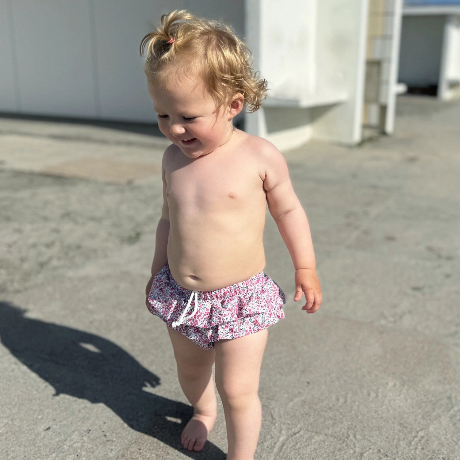 Petit Crabe Wiltshire Bud Ida Swim Nappy - Made With Liberty Fabric