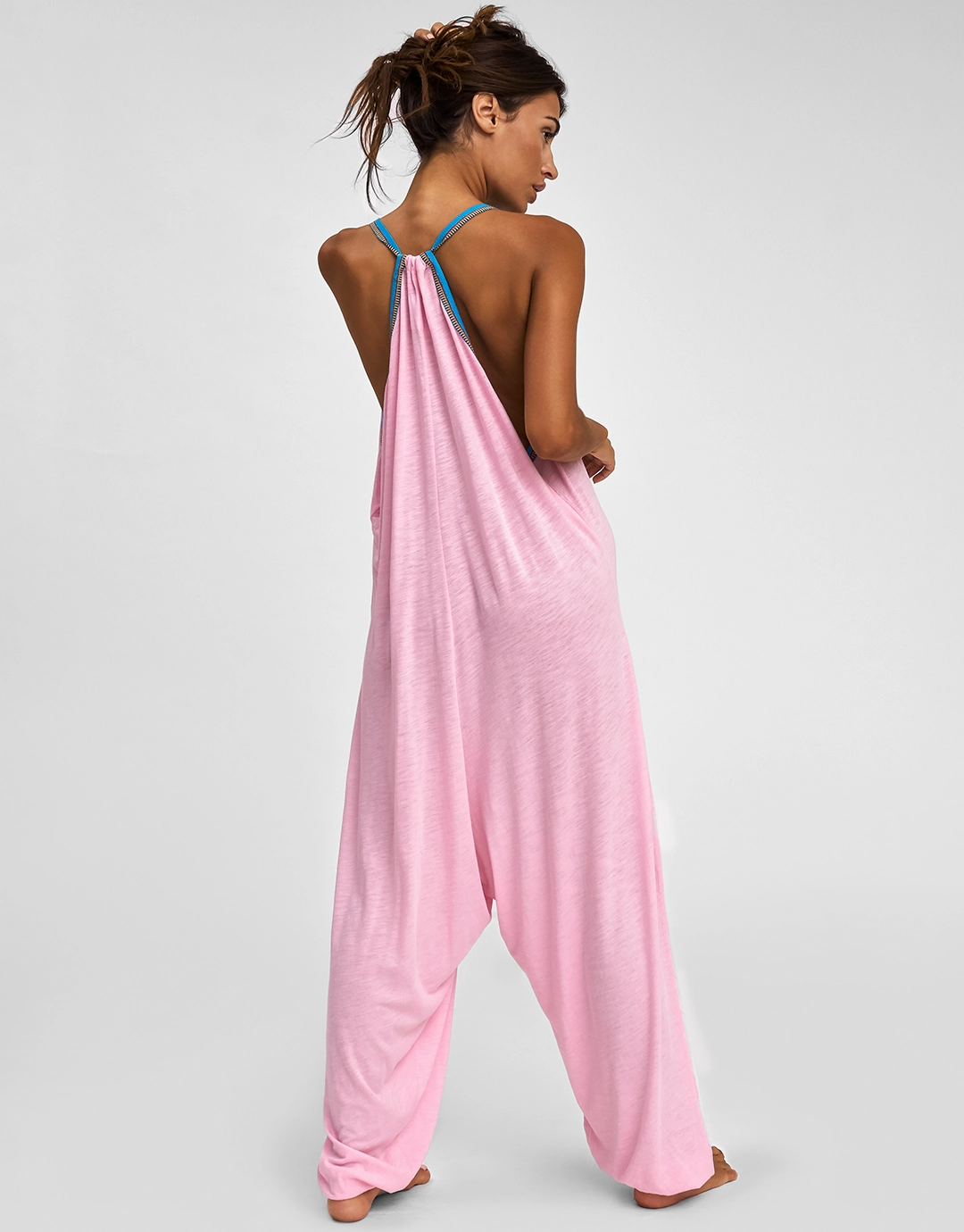 Pima Jumpsuit - Light Pink