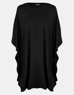 Poncho Tunic - Black