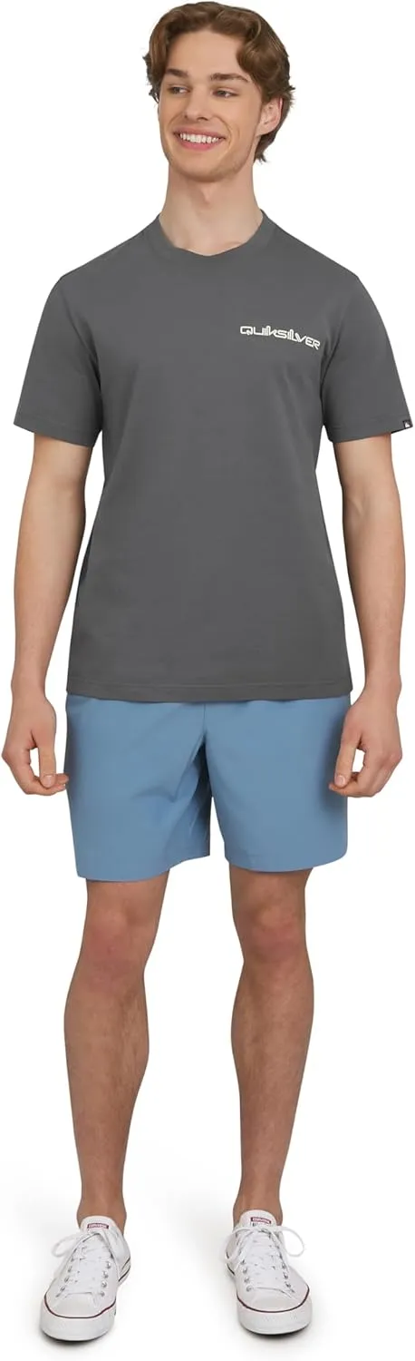 Quiksilver Men's Regular Fit Stretch Waist Water Friendly Active Hybrid Shorts (S-XXL)